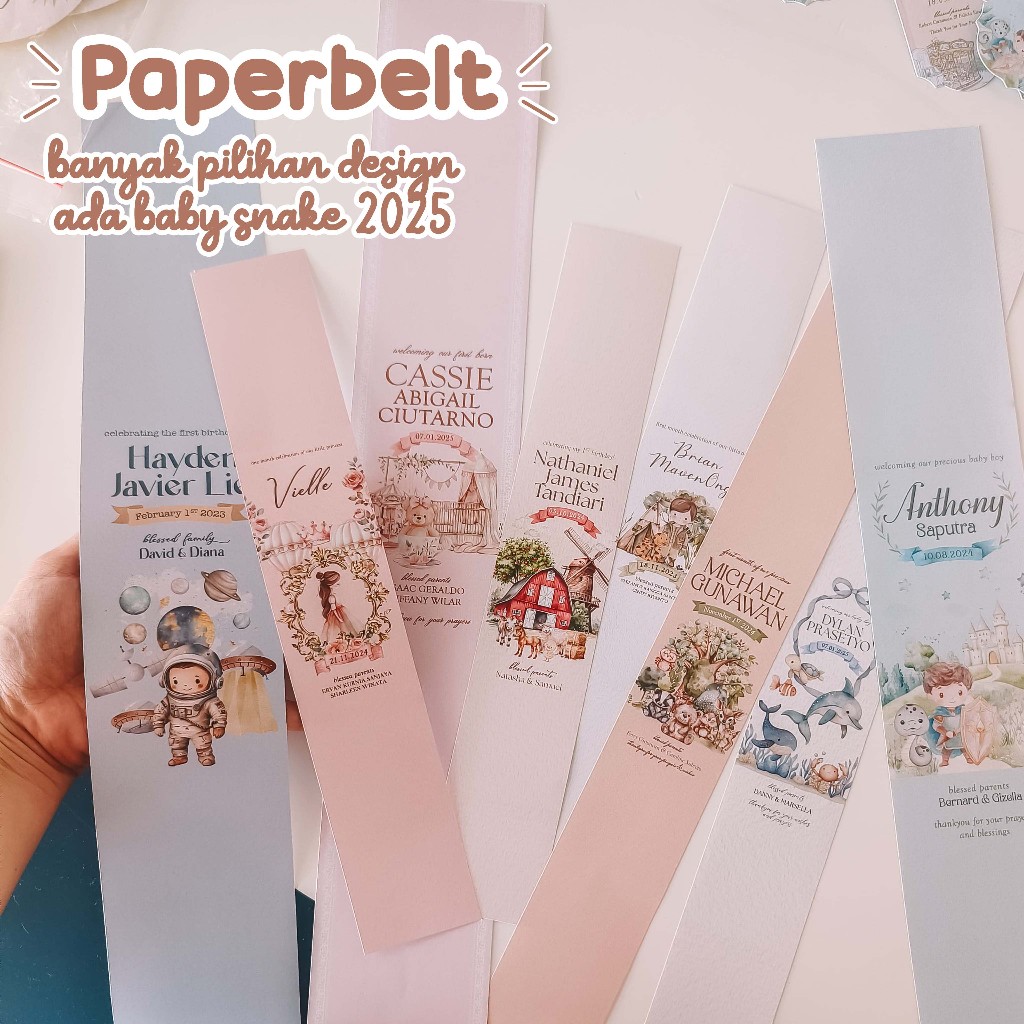 

NEW DESIGN Paperbelt Nasi Kotak Box Acara Ulang Tahun Anak Syukuran Aqiqah Tasyakuran One Month Manyue