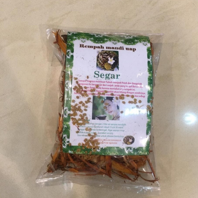 REMPAH MANDI UAP/ REMPAH SPA RATUS REBUS
