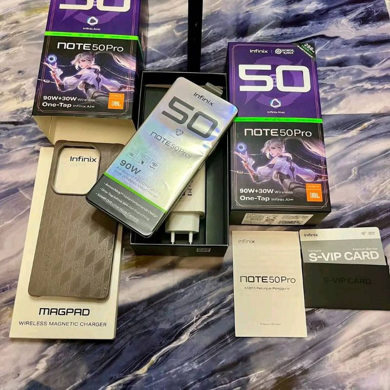 infinix note 50 pro second ungu