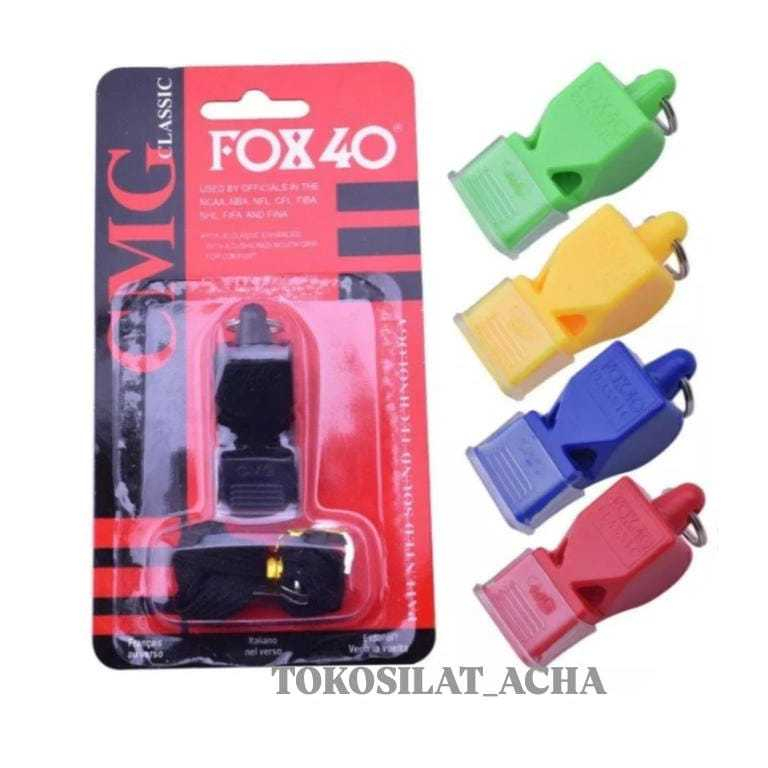Peluit FOX 40 Original Canada / Peluit Wasit Olahraga