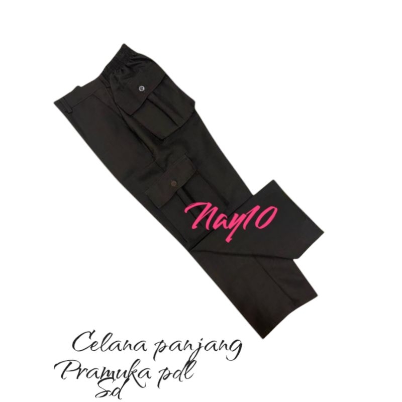 celana pramuka pdl panjang sd anak laki laki