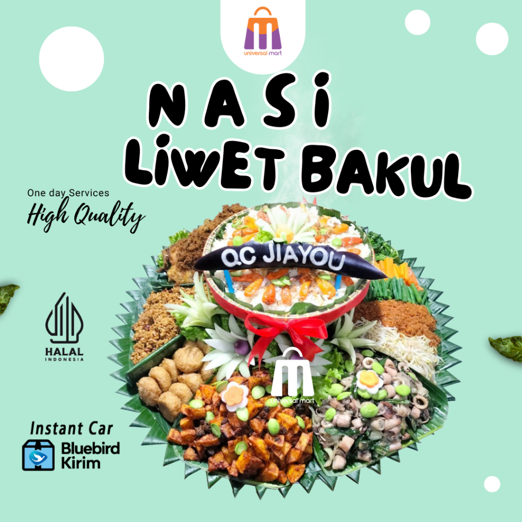 

NASI LIWET KOMPLIT KHAS SUNDA MENU LENGKAP