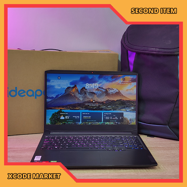 Laptop Lenovo Ideapad Gaming 3 Ryzen 5 5600H NVIDIA RTX 3050 RAM 16GB SSD 512GB