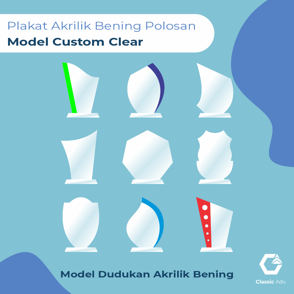PLAKAT AKRILIK BENING POLOSAN