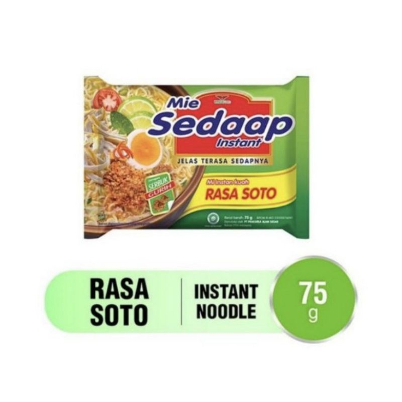 

Mie Sedaap Soto satuan