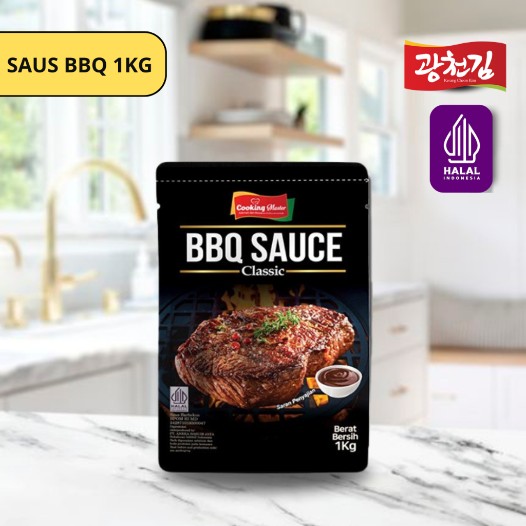 KC. Saus BBQ korea 1KG / Sauce daging BBQ STEAK.