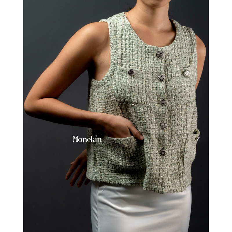 MANEKIN - Aira Tweed / Premium Tweed / Atasan / Tweed