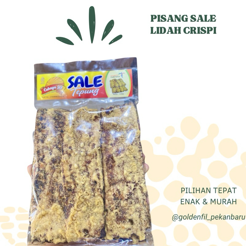 

Pisang sale lidah krispi isi 6