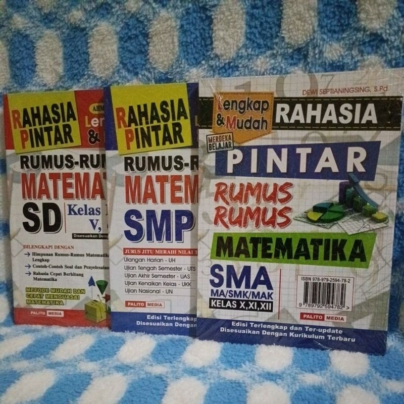 rumus-rumus matematika untuk SD,SMP,SMA