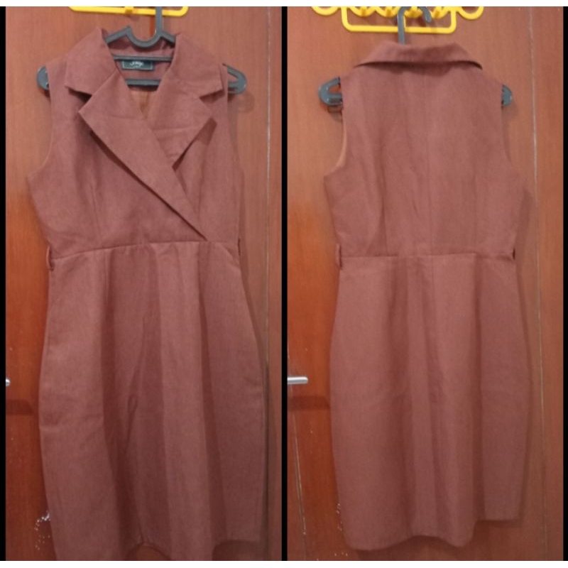 Cardigan Blazer Korea import J.Rep size L, bahan adem, premium, kualitas terbaik, sedang diskon besa