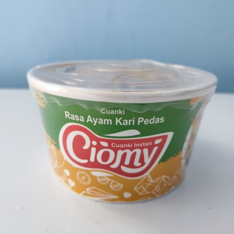 

Ciomy Cuanki Kari Ayam Pedas Cup Besar