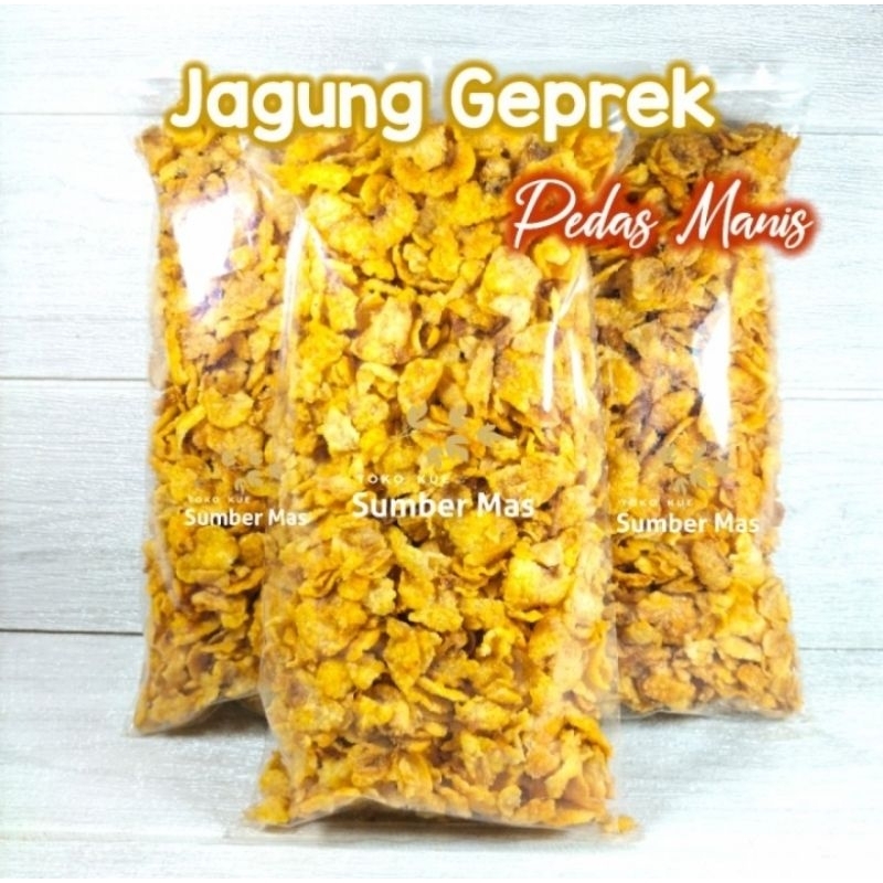 

JAGUNG GEPREK PEDAS MANIS 250gr