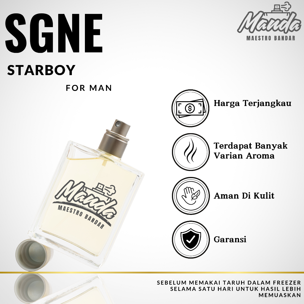 Parfum Cowok SGNE Starboy Manda Parfum