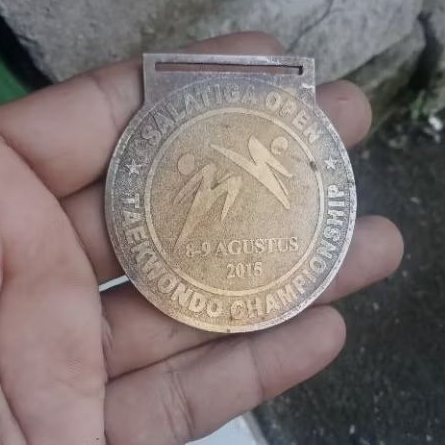 mendali kejuaraan taekwondo Salatiga 2015