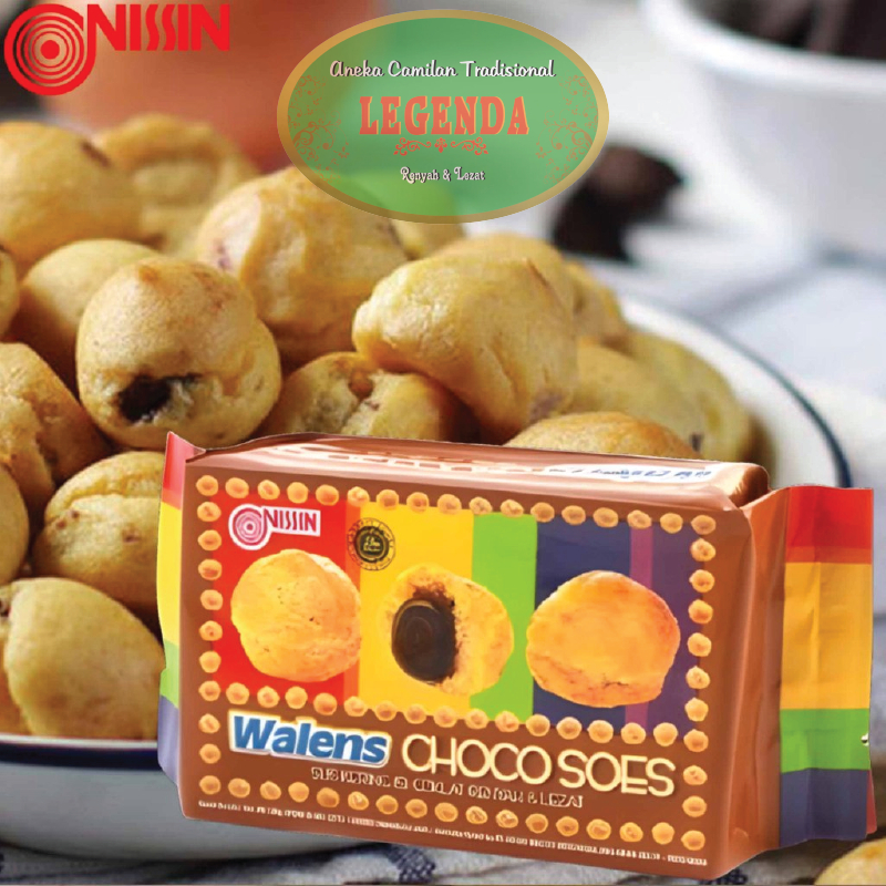 

Kue Kering Sus Cokelat NISSIN Walens Choco Soes 100 Gr Gram Walen Coklat Chocolate Manis Gurih Renyah Cemilan Makanan Ringan Snack Tradisional Oleh Oleh Khas Pekalongan Murah Berkualitas Premium