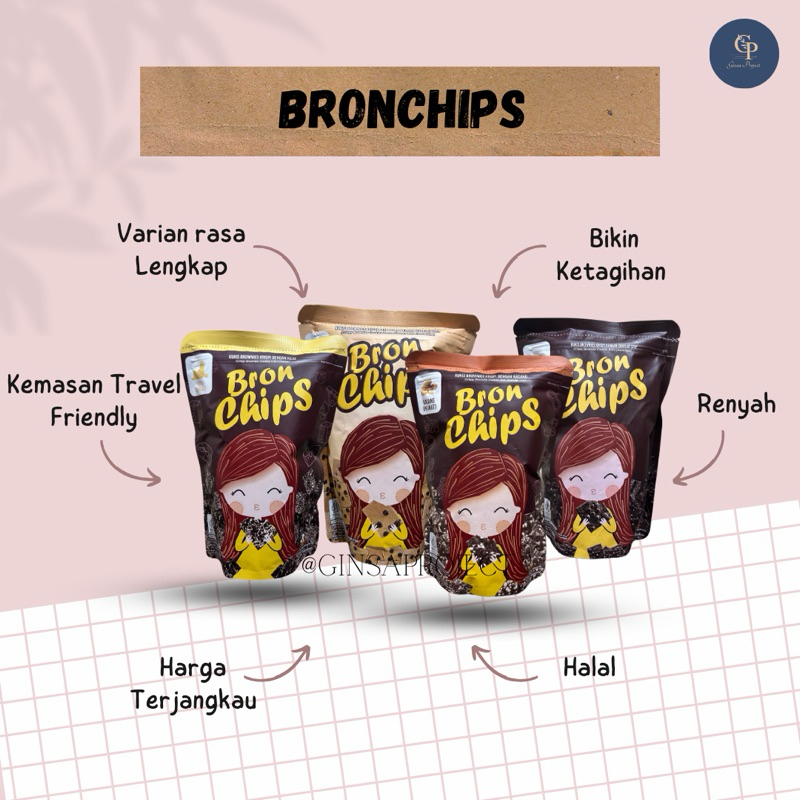 

BRONCHIPS (CEMILAN BROWNIS)