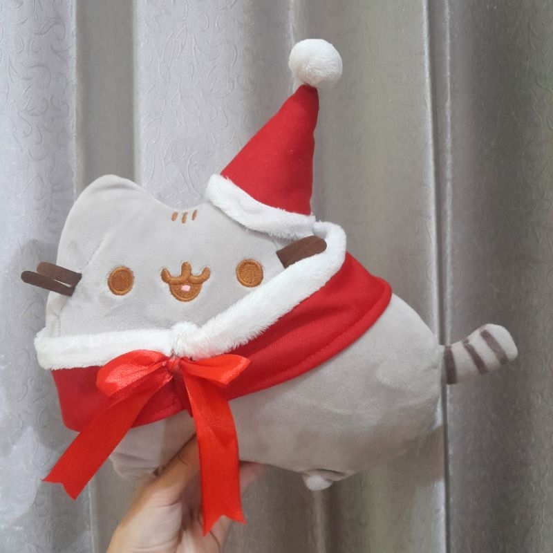 Boneka Pusheen Cat (Kucing) Christmas
