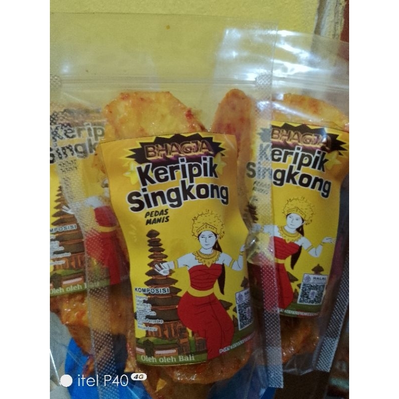 

Bhagja snaks keripik singkong belado
