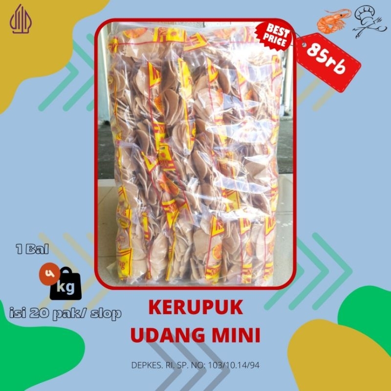 

Kerupuk Udang Cap Mawar Bintang Oleh-oleh khas Indramayu (Mentah - Siap Goreng)