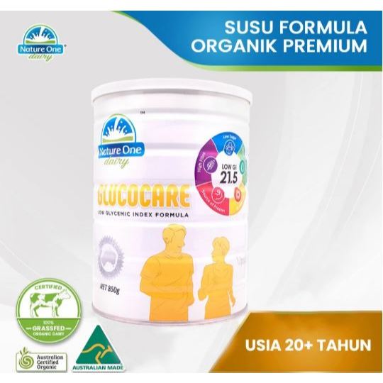 

SUSU DEWASA NATURE ONE DAIRY GLUCOCARE 850G