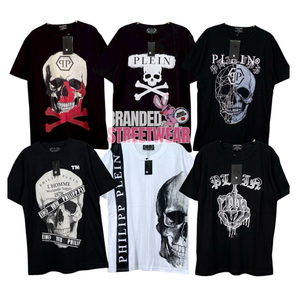 KAOS PHILIPP PLEIN PREMIUM FULLTAG TSHIRT PHILIPP PLEIN MIRROR 1:1 KATUN