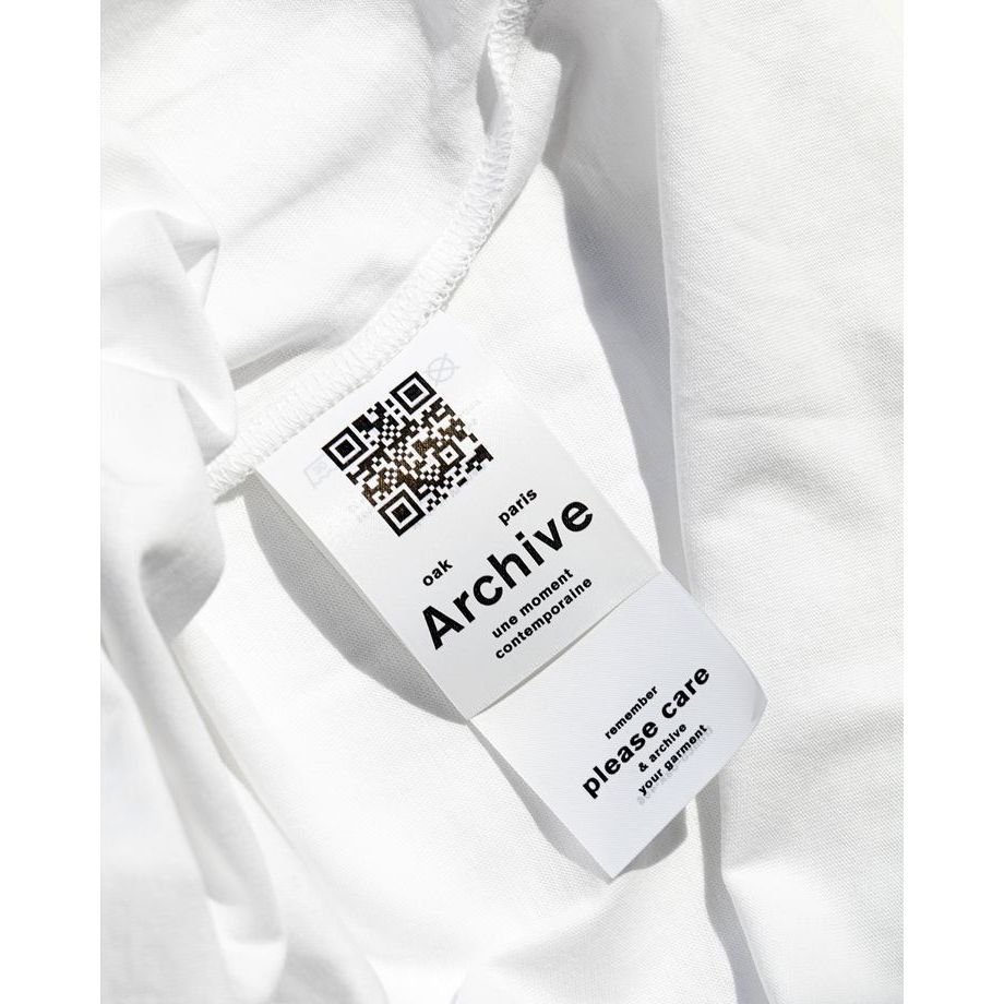 

Sadeys Label satin size min 2500 pcs label baju