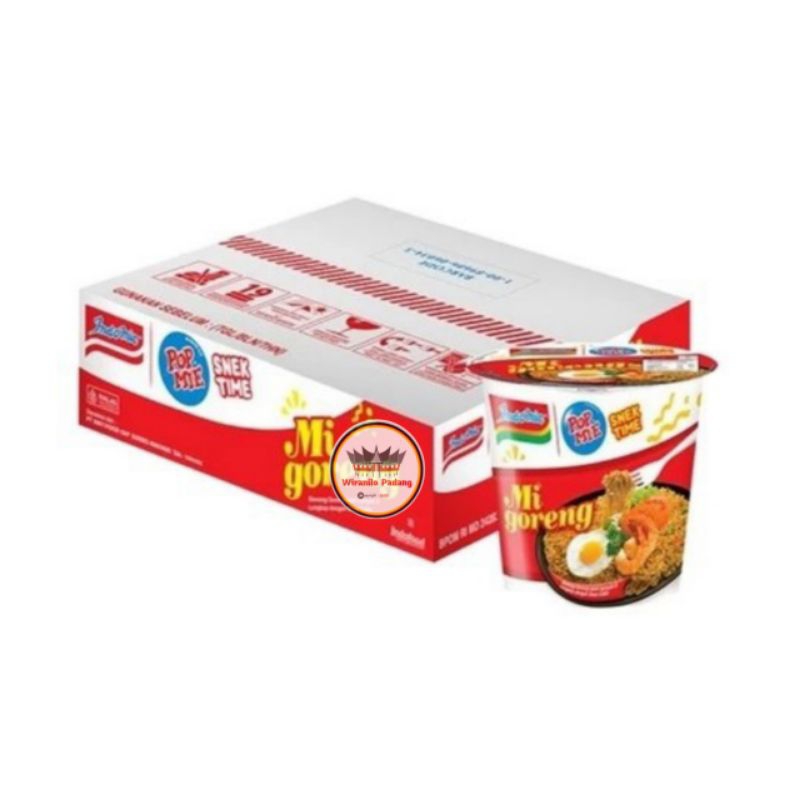 Pop Mie Mini Rasa Mie Goreng 1 Karton 12Pcs