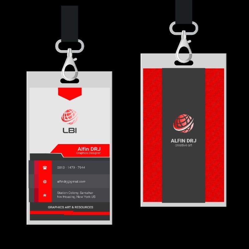 

Desain ID Card