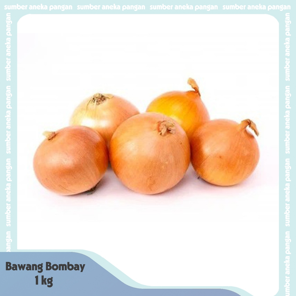 

Bawang Bombay ukuran 500gr dan 1kg