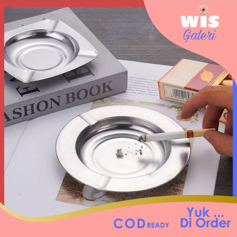 Asbak Rokok Stainless Asbak Rokok Besi