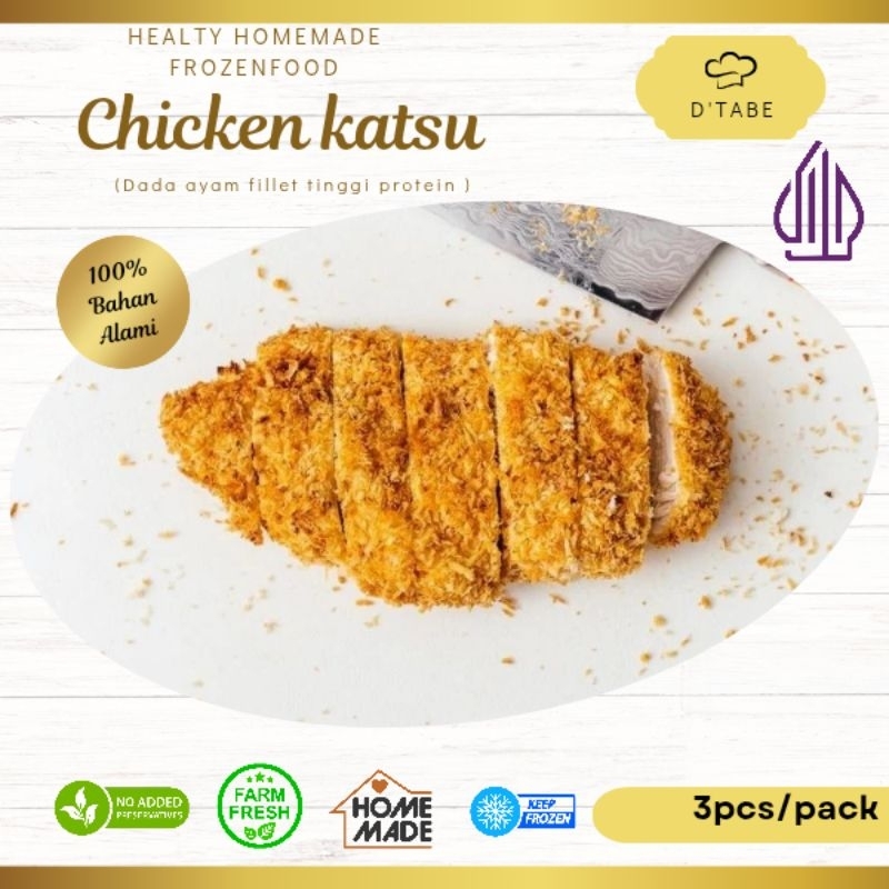 

chicken katsu premium home made, oriental taste