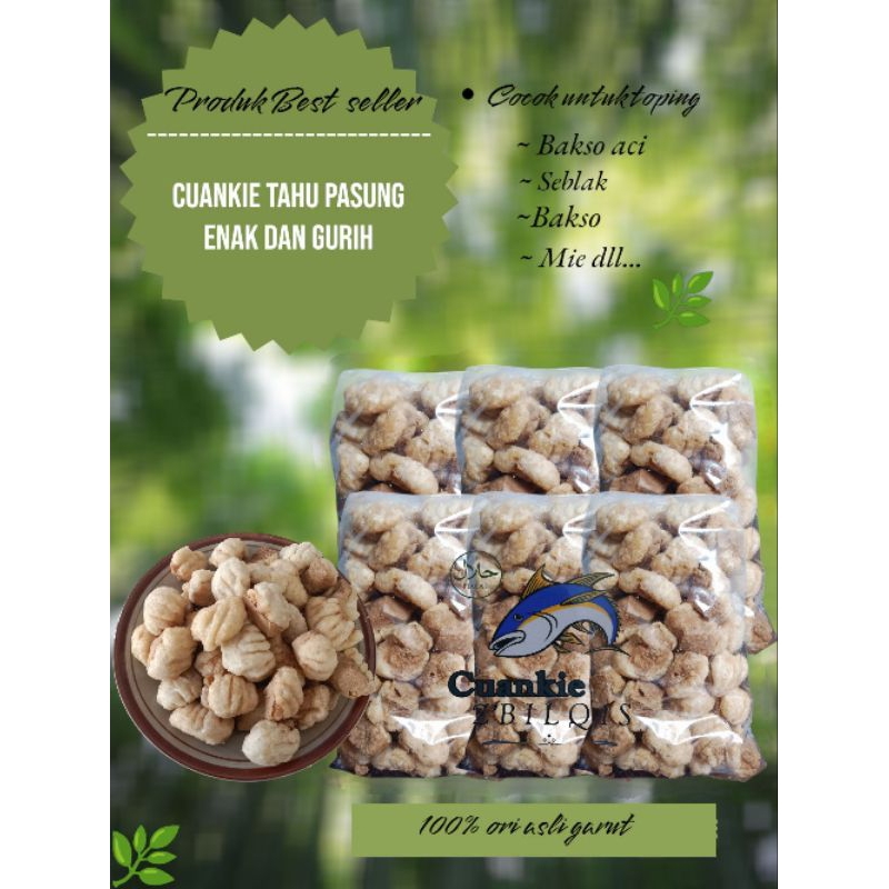 

Cuanki tahu pasung 500pcs free kardus dab Bubble warf.