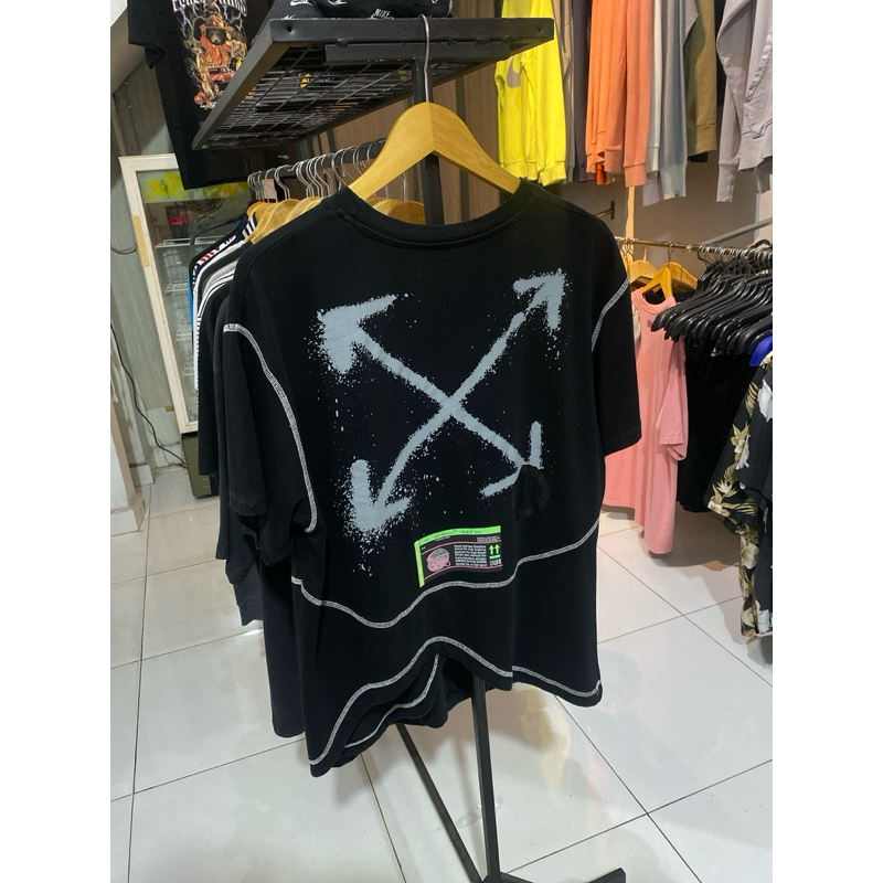 Nike x Off-White NRG RU Short-Sleeve T-Shirt 'Black'