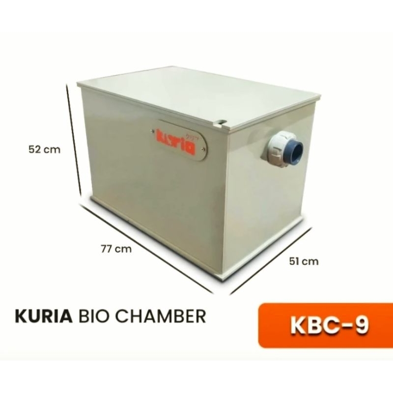 KBC9 Kuria Bio Chamber Filter Kolam karantina Ikan koi predator koki