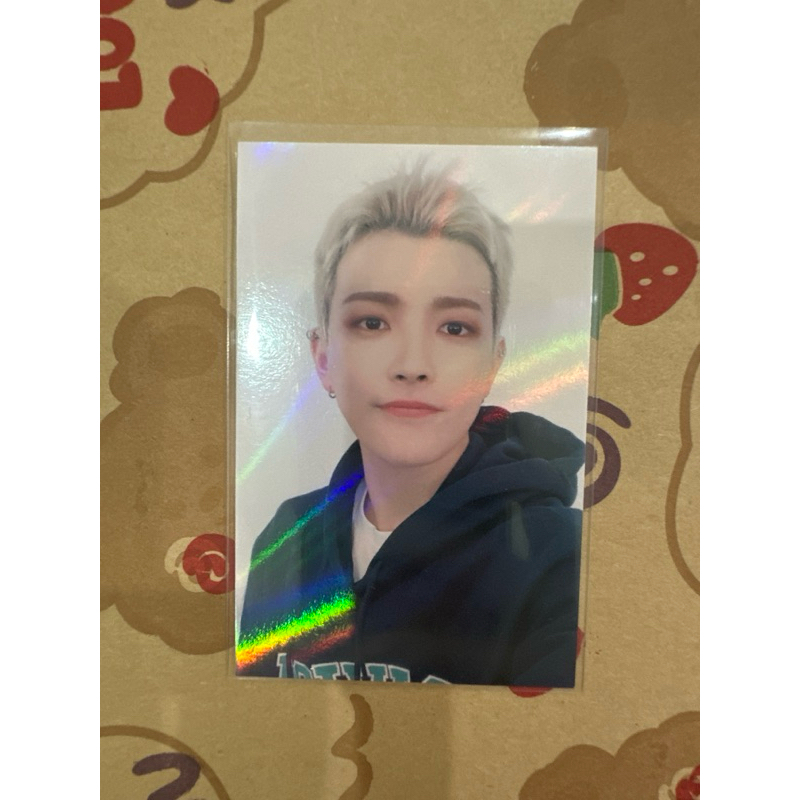Photocard Ateez Hongjoong Fever Makestar