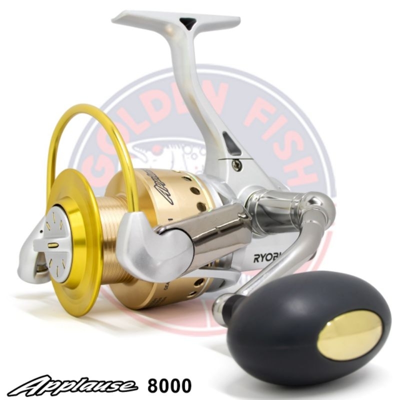 Promo Reel Ryobi Applause Full Metal Body Power Handle Pilih Ukuran 2000 6000 8000 Nusa Pancingmart