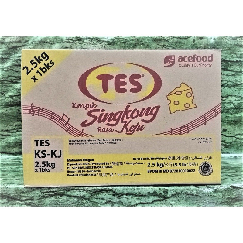 

Tes Keripik Singkong Keju 2.5 KG