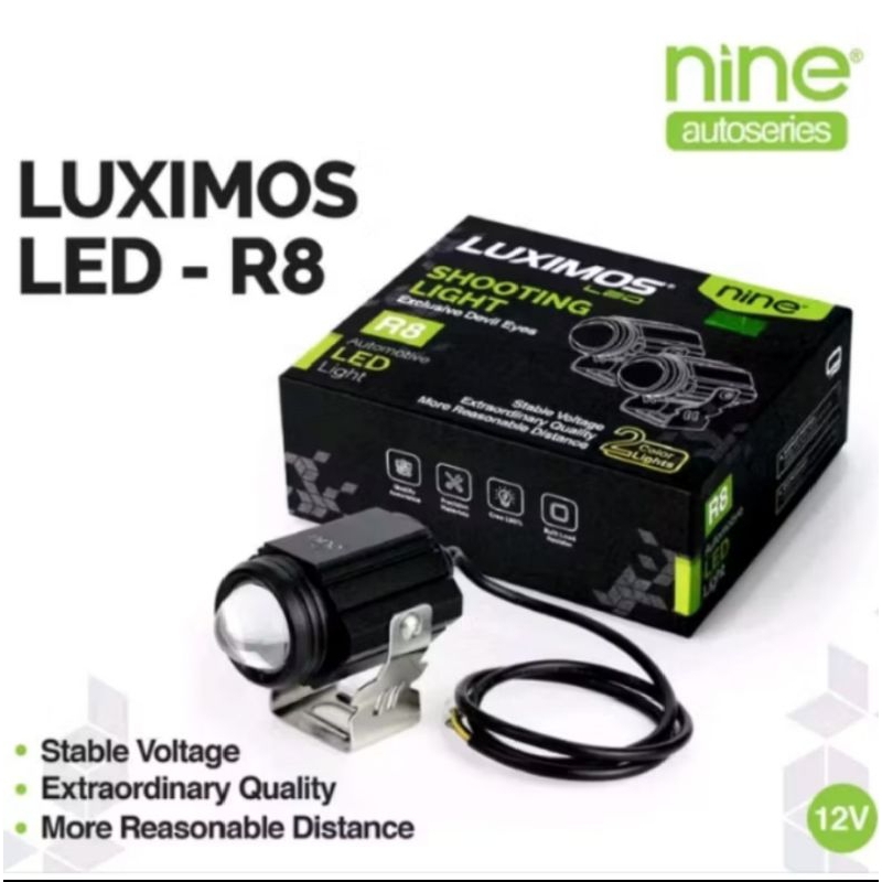 LAMPU TEMBAK SOROT/LASER D2 2  WARNA R8 DEVIL