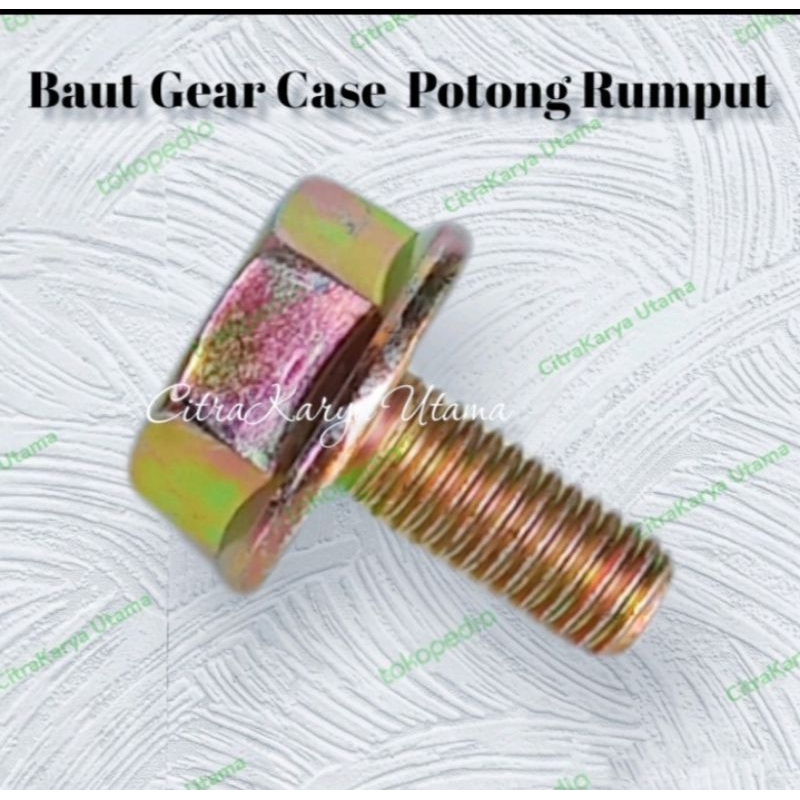 Baut Kepala Pisau Mesin Potong Rumput Drat Kiri