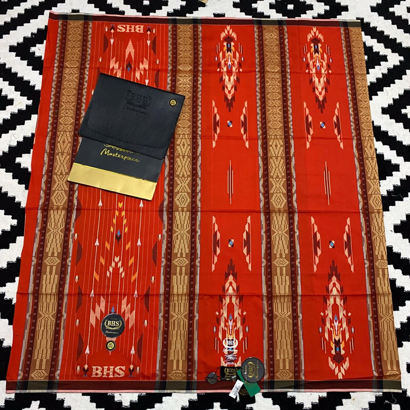 NEW - SARUNG TENUN BHS MASTERPIECE SGE GOLD/SILVER LIMITED EDITION BISA COD/BAYAR DI TEMPAT