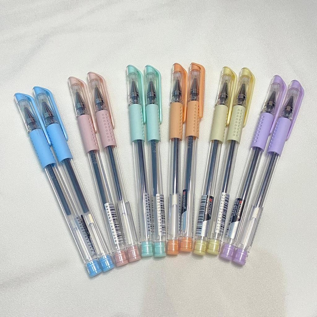 

(satuan) Pulpen Tinta Hitam 0,5mm Model Lucu Macaron Gel Pen Pena Jel Mini Macaron Bulpen