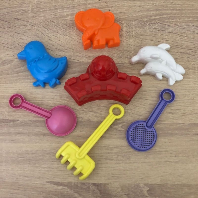 Mainan Anak Cetakan Pasir Ajaib Sekop Pasir Dan Binatang - Cetakan Pasir Ajaib Murah