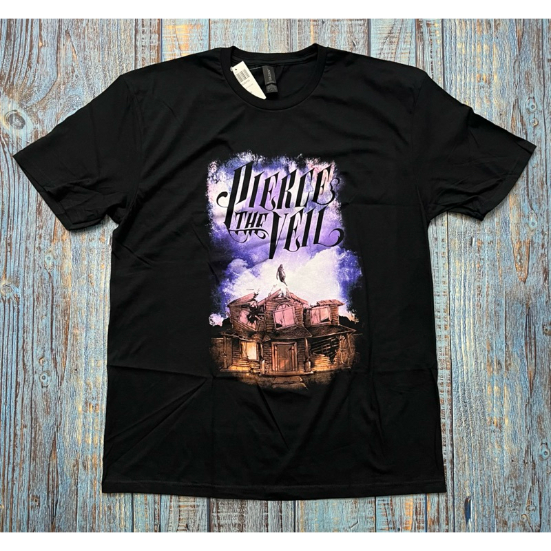 Kaos T-Shirt Band Pierce The Veil - Collide with The Sky Official Merchandise
