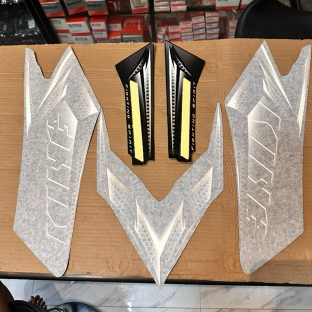 Striping rx king 2008 hitam original non kemasan