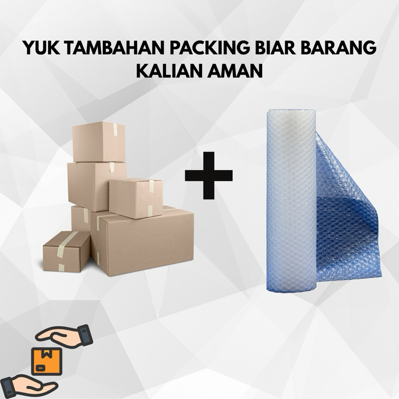

Packing Tambahan Biar Barang Aman