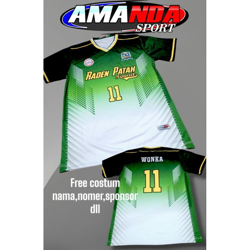 Kaos voli Jersey voli pria wanita