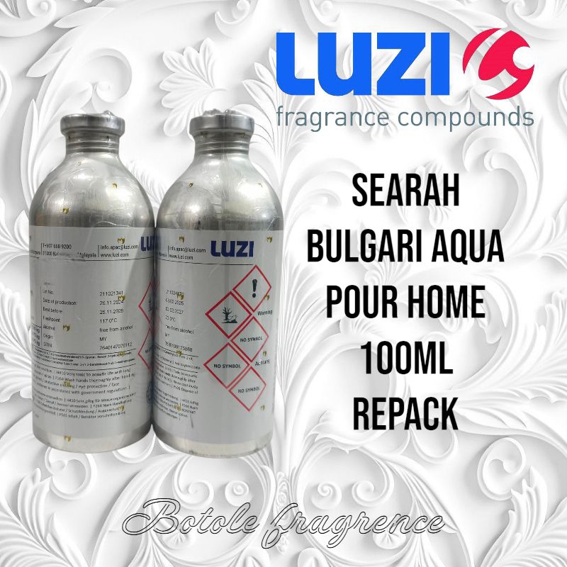BIBIT PARFUME BULGARI AQUA POUR HOME BY LUZI REPACK 100ML
