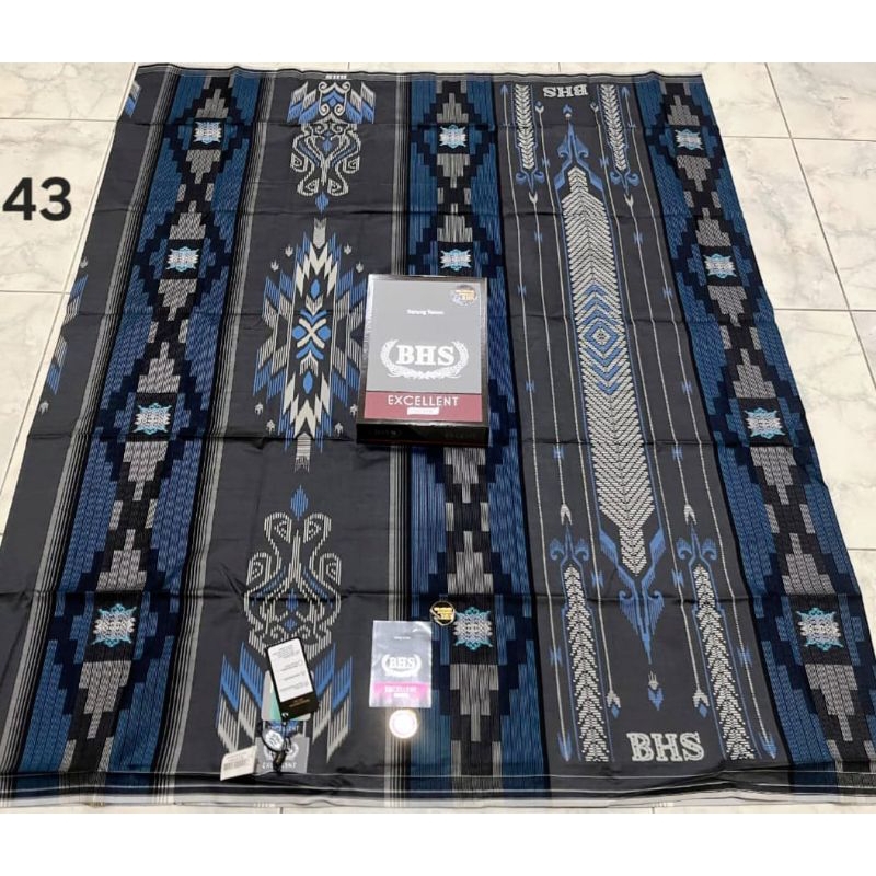 SARUNG BHS EXCELLENT SONGKET SKA SKB MIX SILVER ORI