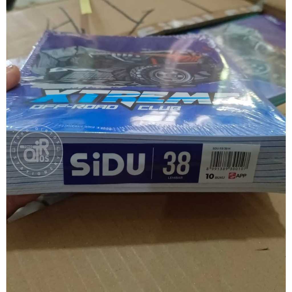 

Buku Tulis SIDU Sinar Dunia 38 Lembar 1 Pak isi 10 - Buku Sekolah you,bestone