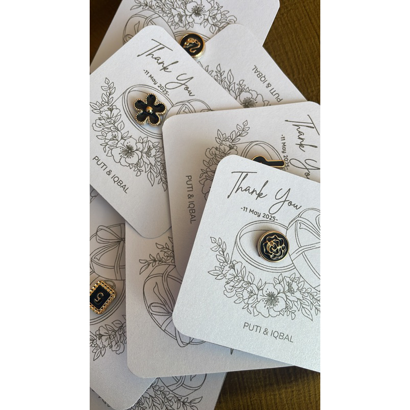 Souvenir Pin Enamel Seribuan